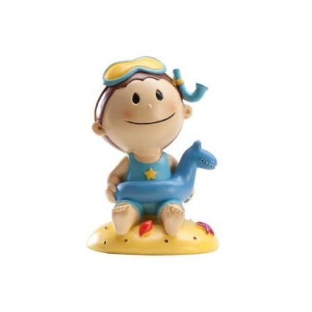 Cake topper bimbo in spiaggia - LeMieNozze SHOP